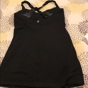 Black XS LuluLemon tank top